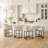 Upholstered Counter Height Stool with Metal Frame (Set of 2)-1541995554-1541995558