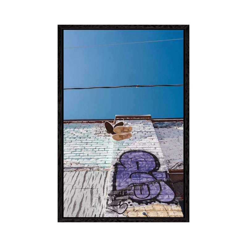 San Francisco X by Bethany Young - Print on Canvas, Black Framed, 101.6cm H x 66.04cm W x 3.81cm D