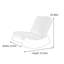 Chaise berçante en bois massif