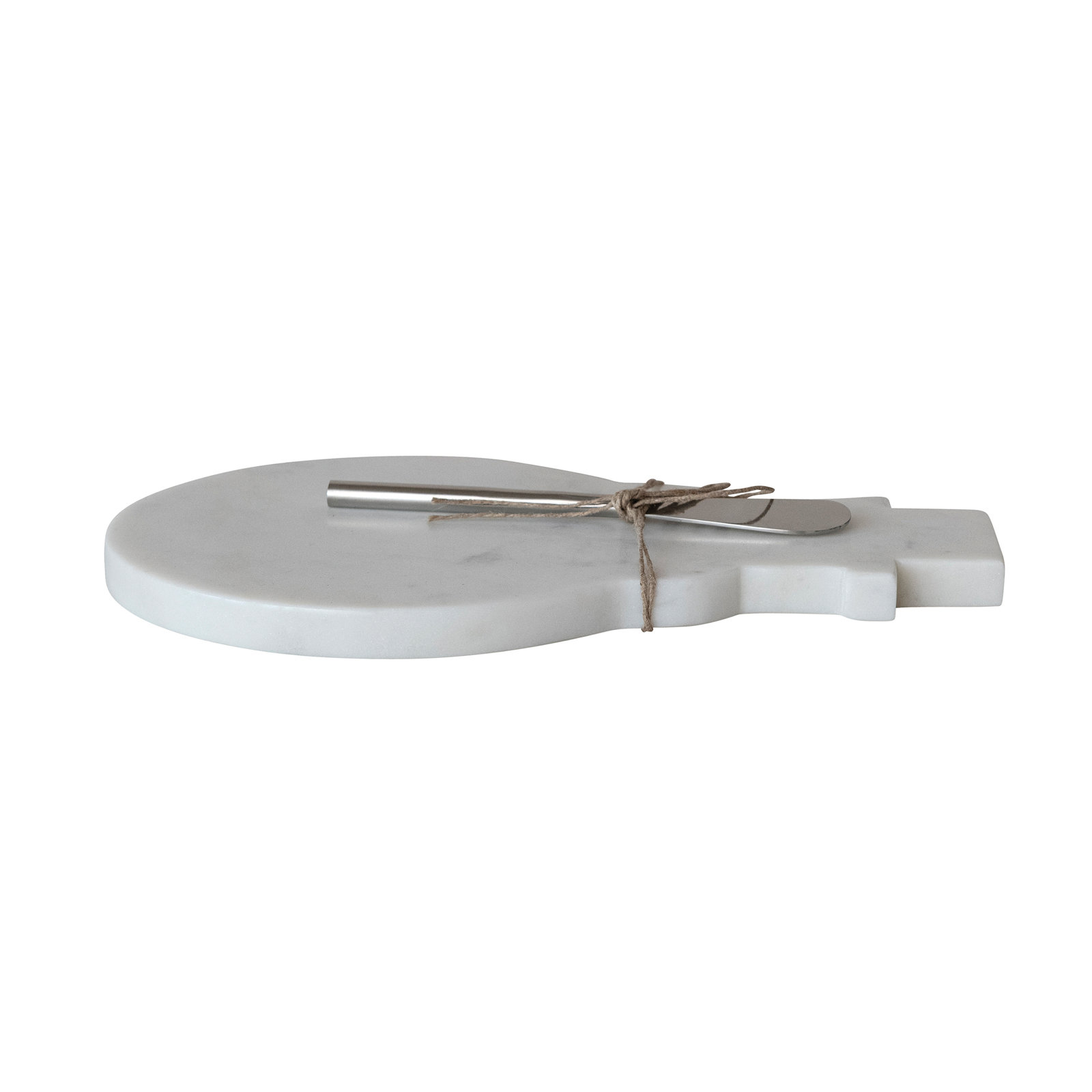 Genuine Marble Snowman Cheese Board