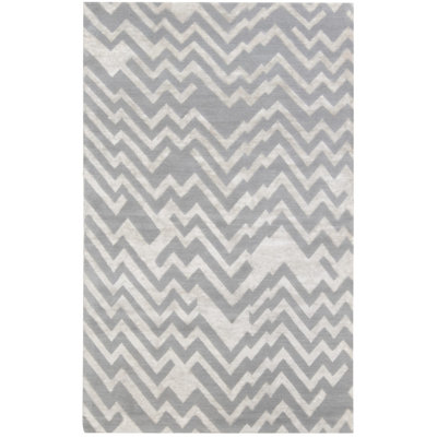 Modern One-of-a-Kind Rectangle 5' X 8' New Age Wool Area Rug in