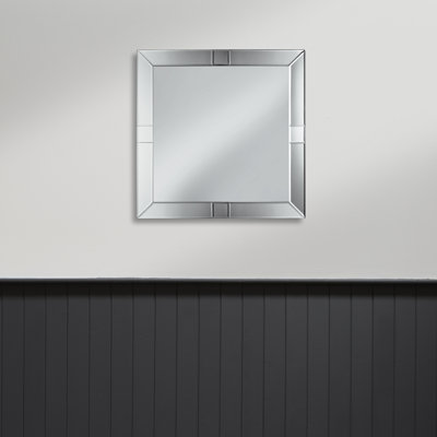 Cheesman Wood Square Mirror