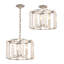 Lustre géométrique unique à 4 lumières Hillegierd