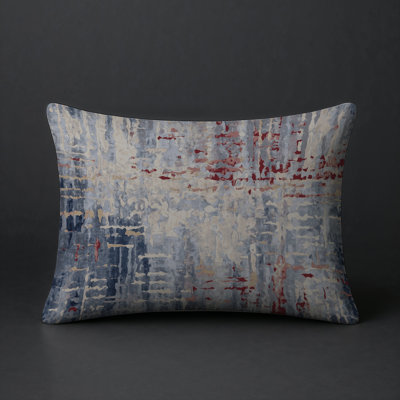 Modern Contemporary Indoor and Outdoor Throw Pillow