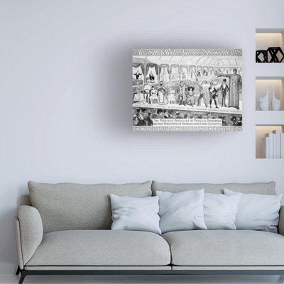 «American School Barnum and Bailey», affiche sur toile, «The Greatest Show On Earth»