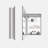 Kerria 20'' W 28 H'' Surface Mount LED Medicine Cabinet Lighting Mirror with 2 Adjustable Shelves