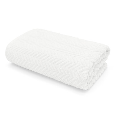 Parmvir Moda Cotton Chevron Hand Towel