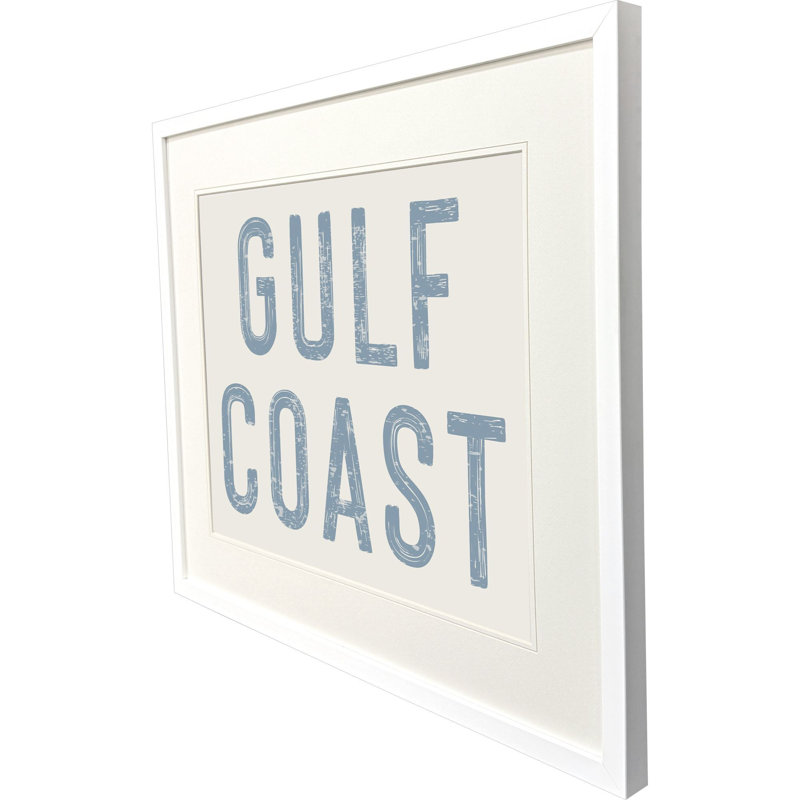 Gulf Coast, art encadré