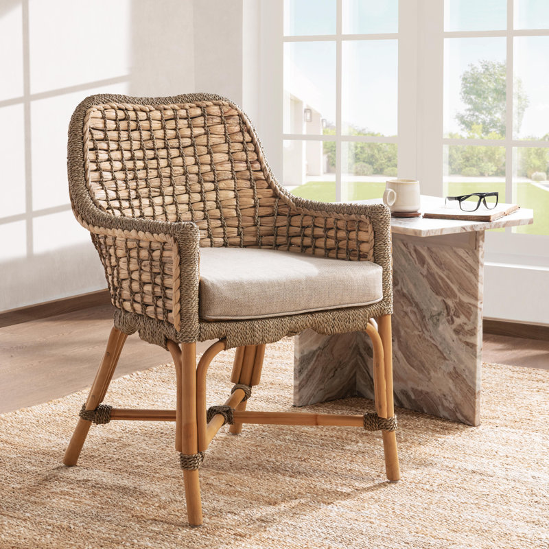 Chaise tissée Inira