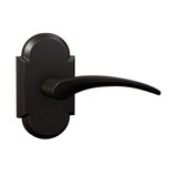 Bravura 937-G2 Tybee Passage Lever on Arched Rose in Oil Rubbed Bronze - LH