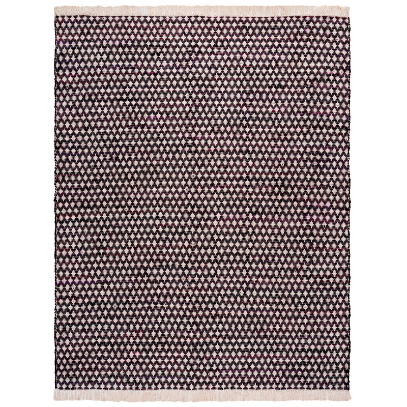 Tapis en coton tissé à la main Montauk 538, Rectangulaire 8 pi x 10 pi