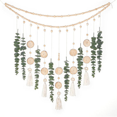 Artificial Hanging Eucalyptus Tree Wall Decoration
