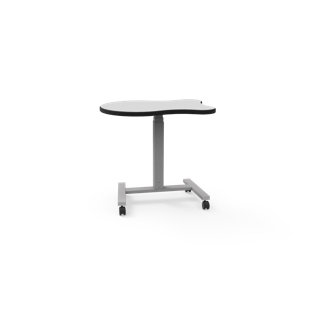 Bureau collaboratif en stratifié/aggloméré à hauteur ajustable