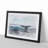 Whale Tail from the Ocean in Abstract - Picture Frame Graphic Art Print-55762525-55762526