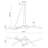 Amara 7 - Light Dimmable LED Sputnik Modern Linear Chandelier-88045346
