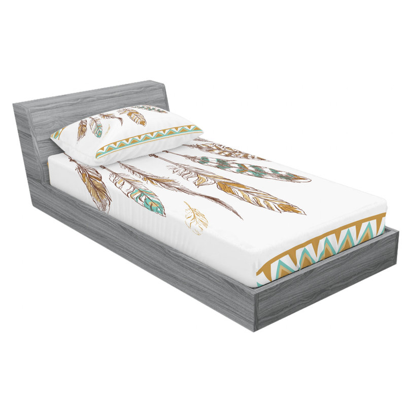 Microfiber Sheet Set, Twin XL Sheet Set with Fitted Sheet