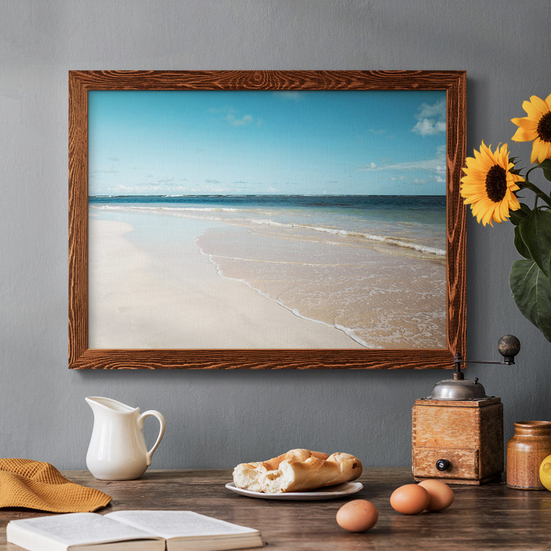 Sugar Sand Beach, reproduction d'art sur toile, Érable, H 14 po x l 20 po x P 1,5 po
