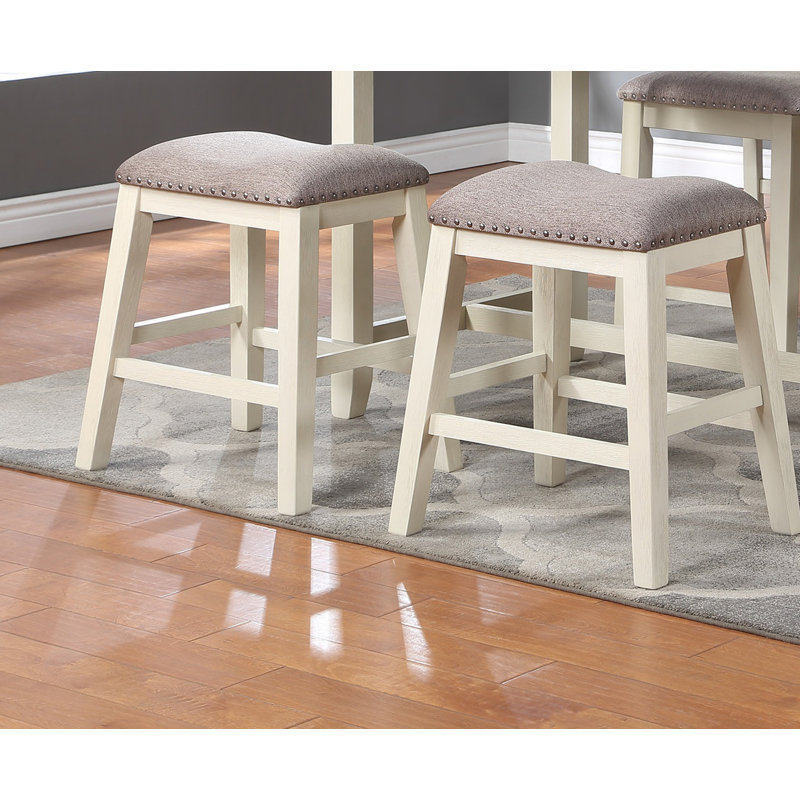 Modern Contemporary 5pc Counter Height High Dining Table w Storage Shelves High Chairs And Stools Wooden Kitchen Breakfast Table Dining Room Furniture