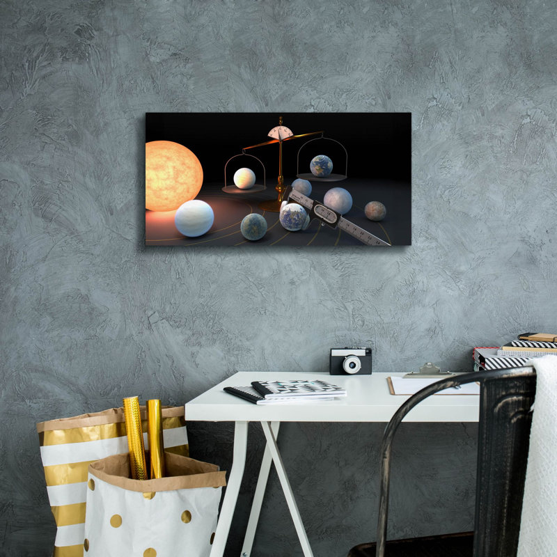 Art mural sur toile 24 "x 12"
