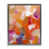 Cadre flottant gris lustré