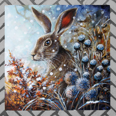 JUDITH YATES Farmhouse Wall Decor on Ceramic