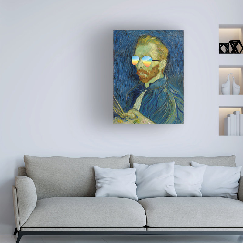 Art sur toile, maîtres bolognais, Redux Van Gogh, H 14 po x l 19 po