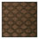 Machine Washable Trellis Brown Area Rug