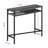 Eagan 47.24" Counter Height Dining Table Metal Base Bar Table with Charging Station and Storage shelf