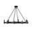 Andreino 8 - Light Dimmable Wagon Wheel Chandelier