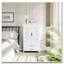 Armoire de rangement blanche 27 po