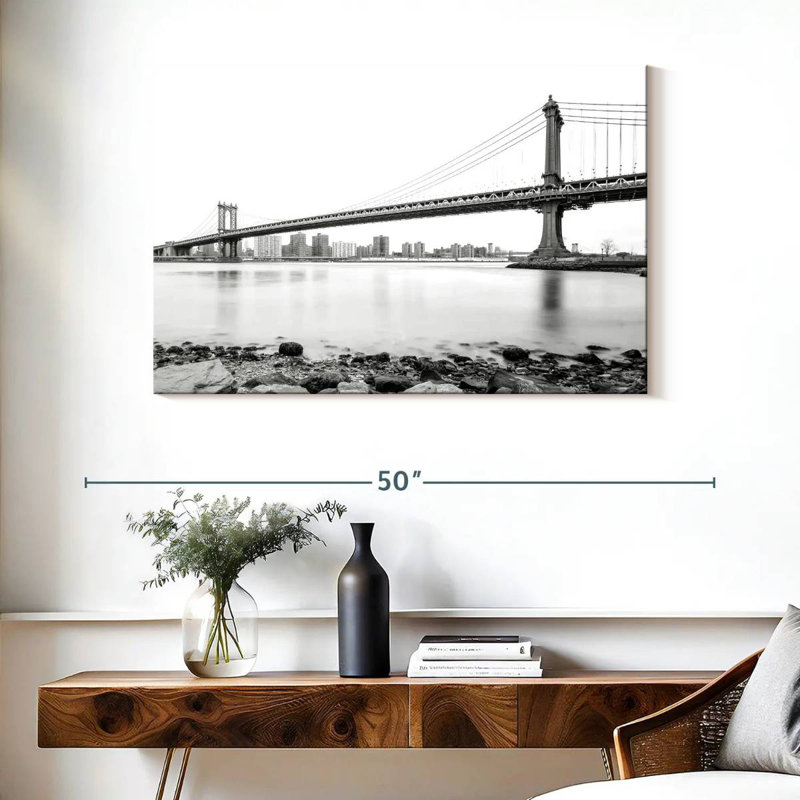 Pont monochrome de Manhattan