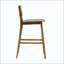 Tabouret de bar d'intérieur en bois, fini, ensemble de 2-157909825