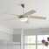 56" Correne 5 - Blade LED Standard Ceiling Fan with Remote Control and Light Kit Included