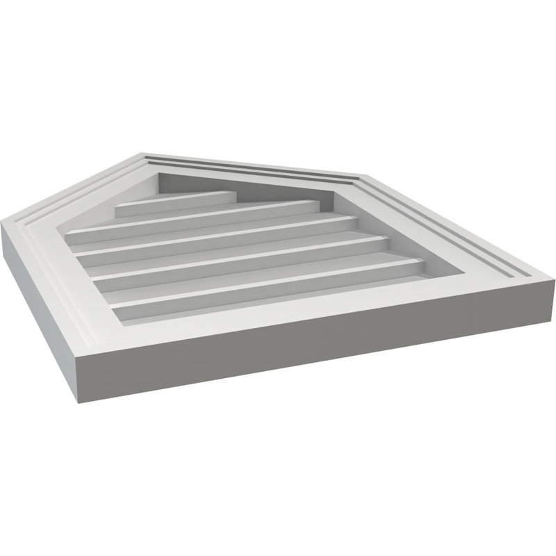 Ventilateur à pignon en uréthane non-fonctionnel Signature, H 20 po x l 16 po x P 1,5 po