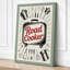 Road Cooker Retro - Wrapped Canvas-1265883217-1265883220