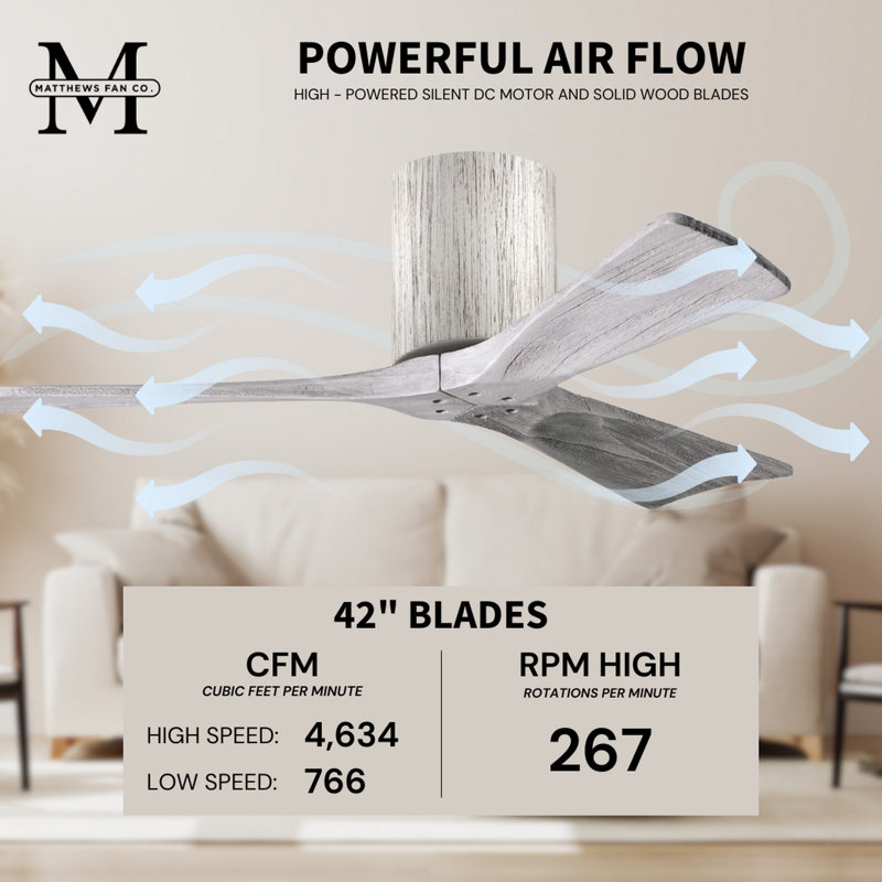 Irene Ceiling Fan, Barn Wood Tone, Barn Wood Tone, 42"