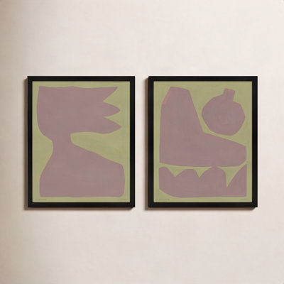 " Ash 3 & 4. " by Michael Kempen 2 - Pieces