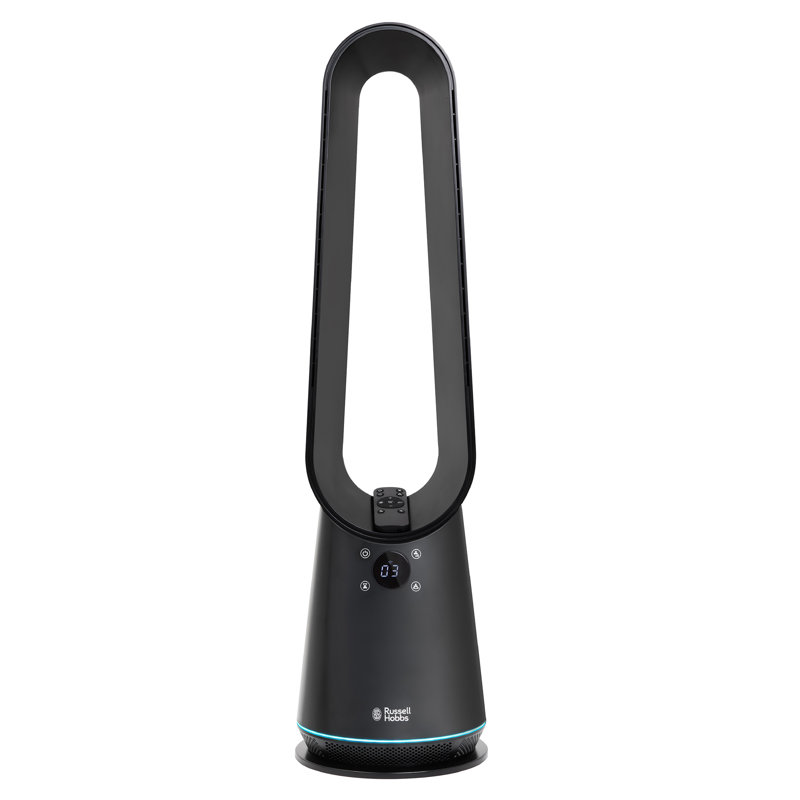 Russell Hobbs® RHCBLDL10BSM, Smart Bladeless Cooling Fan in Black