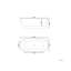 Undis 1500mm x 750mm Soaking Acrylic Bathtub-1511010668-1532290391