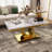 4 Piece White Living Room Table Set Of 4-794775113