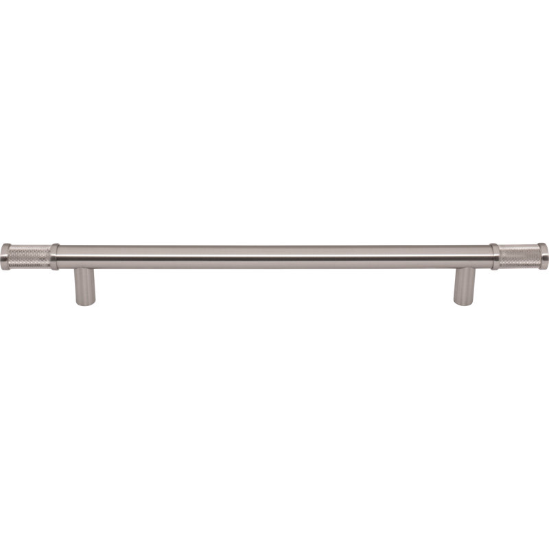 Burnham Appliance Pull, Brushed Satin Nickel, 12" Center To Center