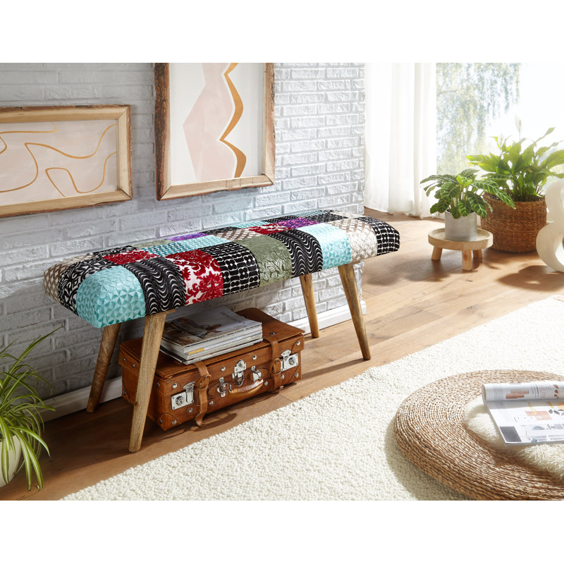 Mota Polyester Upholstered Bench