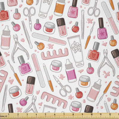 Cristel Makeup Illustration Multi-Purpose Fabric