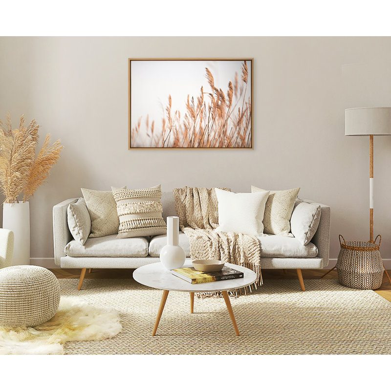 «Marsh Grass No 4» par Crystal Lynn Collins, reproduction d'art sur toile encadrée