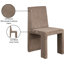 Chaise en velours côtelé Tavari-112067010