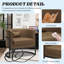 Chaise d'appoint rembourrée-371432174