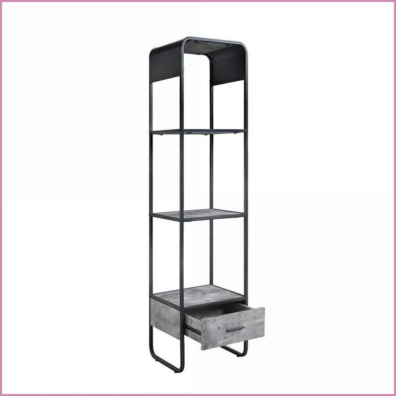 Meuble télé Modern Tablettes | Moderne | Gris