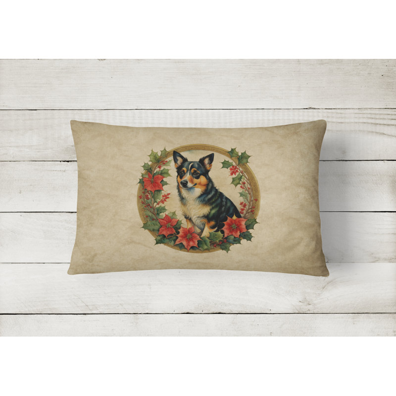 Coussin Christmas, 12 po x 16 po, Rectangulaire