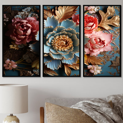 Ensemble de salon Baron - pivoine