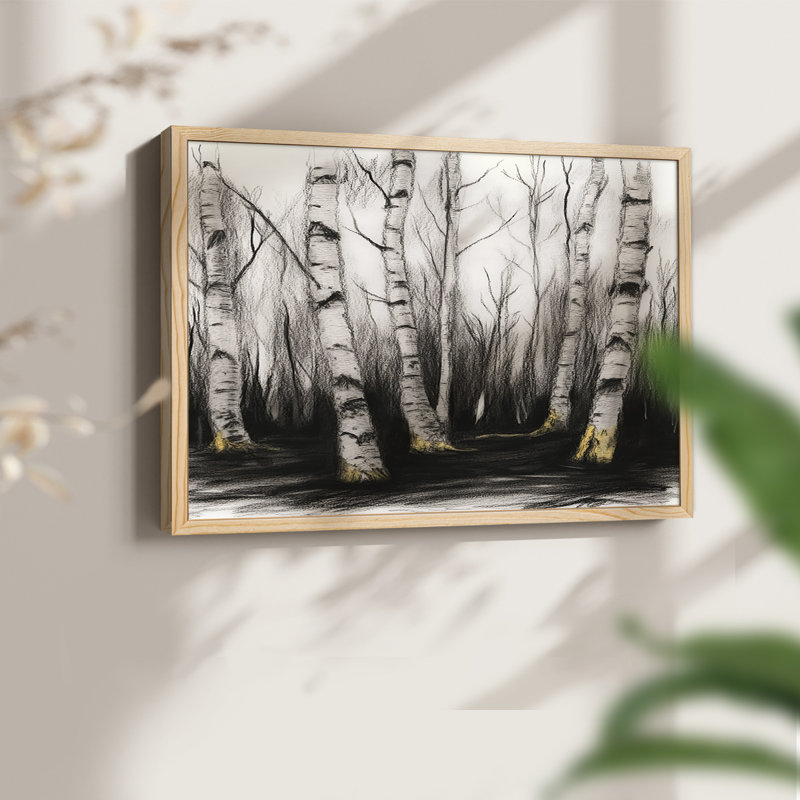 LANDSCAPES Series XI -Framed Print - Restickable, H 22 po x l 28 po
